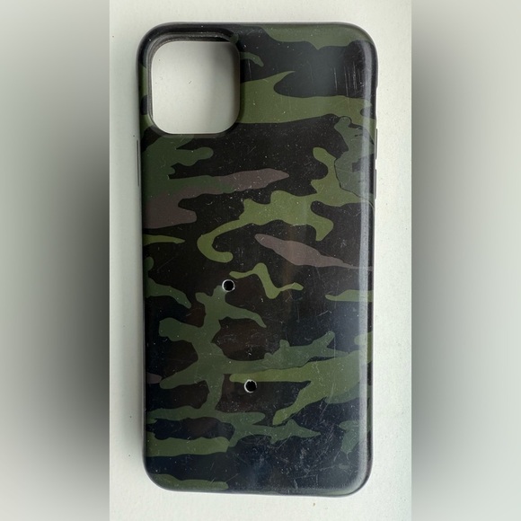 Loopy Case Other - Loopy Case RIGHTY Camo IPhone 11 PRO MAX Green and Black Phone Case
